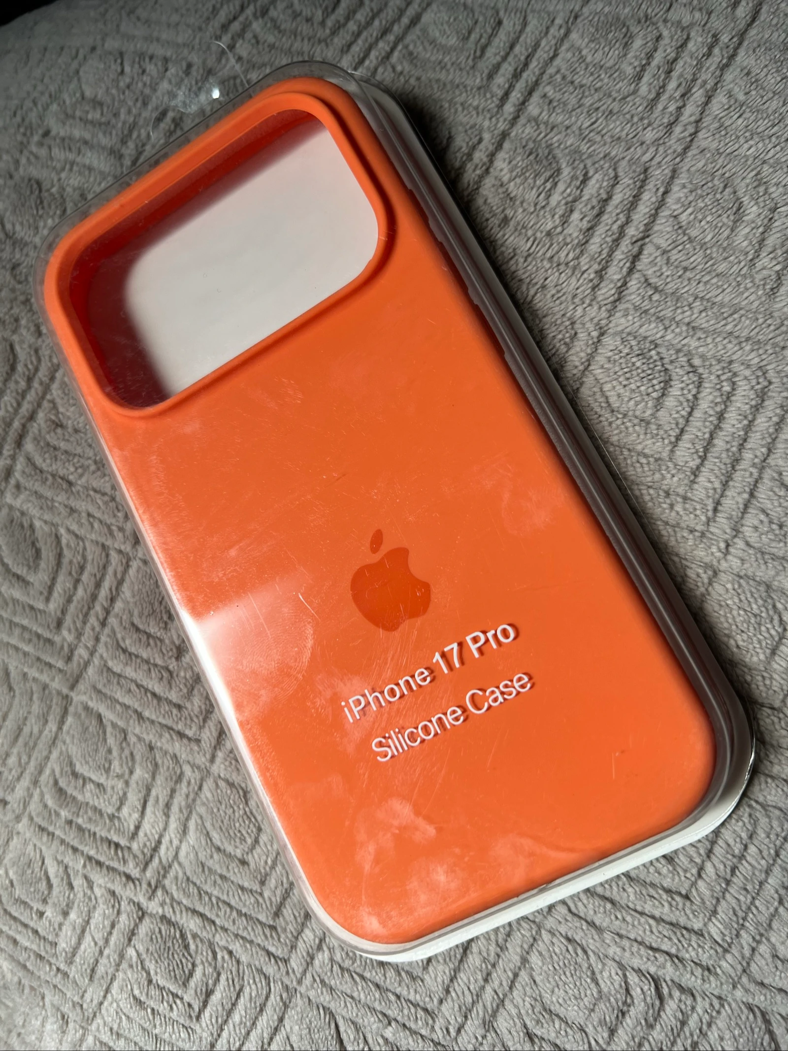 Célula de silicone laranja Apple iPhone 17 Pro – photo 2